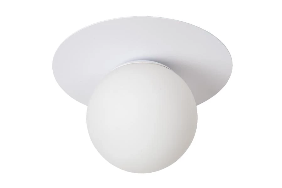 Lucide TRICIA - Flush ceiling light - Ø 25 cm - 1xE27 - White - turned off